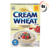 6x Boxes Cream Of Wheat Original 1 Minute Hot Cereal | 28oz | Fast Shipping - $69.44