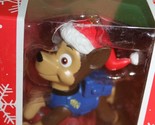 Carlton Heirloom Paw Patrol Chase Dog Christmas Holiday Ornament 2016 - $19.79