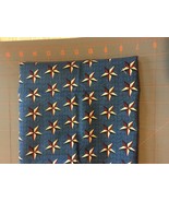 fabric- Patriotic Military Metal Colored Stars on Blue 1/2  yrd - €4,24 EUR