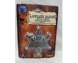 Legends Of The Wild West Marshal Lawmen Badge Replica Series - $21.37