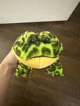 Webkinz Ganz Bullfrog Plush Stuffed Animal Toy No Code Tag 10 Inch  - £10.19 GBP