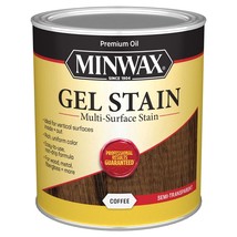 Minwax Gel Stain for Interior Wood Surfaces, Quart, Coffee - £33.52 GBP