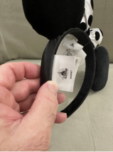 Disney Parks White Black Polka Dot Minnie Mouse Ears Headband NEW  image 3