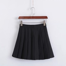 DARK GREEN Pleated Skirt Outfit Women Girls Plus Size Pleated Mini Skirt image 10