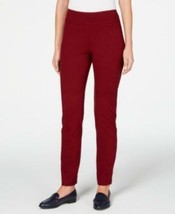 MSRP $60 Charter Club Cambridge Pull-On Ponte Pants Wine Size 6 - £31.09 GBP