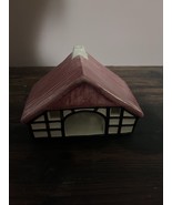 Ursula Leyk Tea Light House Candle Luminary Lichthaus Germany 1988 Candl... - $34.99