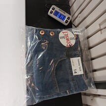 !iT Tatiana Women's Size 14 Blue Jean Skirt Tummy Tuck Stretch Corset Denim image 9