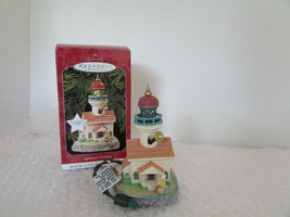 Hallmark Ornament Magic Lighthouse Greetings 2ND In Series 1998 Boxed Lot D - £3.67 GBP