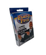 Family Feud Jumbo Card Game Platinum Edition Steve Harvey - £7.87 GBP