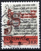 ZAYIX Faroe Islands 67 Used Historic Writings Sheep Letter  051023S63M - £1.19 GBP