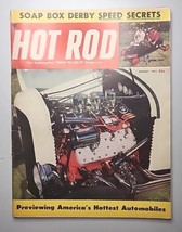 1953 Hot Rod Magazine August - Soap Box Derby Speed Secrets M632 - £11.98 GBP