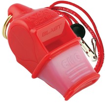 Red Fox 40 Sonik Blast Cmg Whistle Official Coach Safety Rescue - Free Lanyard - £8.76 GBP