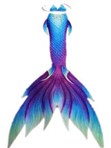 2020 HOT Swimmable Mermaid Tail With Monofin Adult Kids Best Gift Swimmi... - $99.99