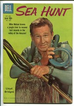 Sea Hunt #1041 1959-DELL-FOUR COLOR-LLOYD BRIDGES-SKIN DIVING-TV SERIES-vf Minus - £69.78 GBP