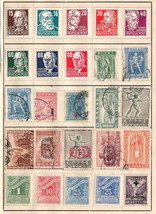 Worldwide Very Fine Used Stamps Honged on List #20 - £1.03 GBP