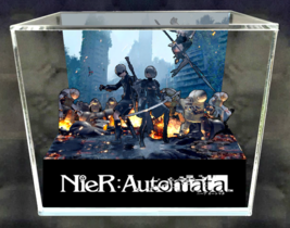 Nier Automata - 3D Cube Handmade Diorama - Video Games - Shadowbox - £55.30 GBP