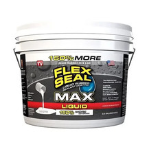 Flex Seal LFSMAXWHT02 Liquid Rubber Sealant Coating White, 2.5 Gallons - $183.15