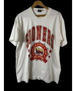 OU T Shirt Size XL Single Stitch Vintage Oklahoma Sooners University Men... - £73.38 GBP