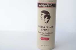 SoftSheen Carson Sta-Sof-Fro Hair and Scalp Spray Comb Out Conditioner 16 oz - £47.25 GBP