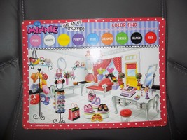 DISNEY MINNIE MOUSE WIPE-CLEAN ACTIVITY BOARD DRY ERASE LEARNING FUN NEW - $14.60