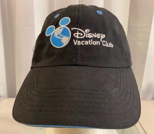 Primary image for Disney Vacation Club Member  Black Baseball Cap Hat Clasp Adjustment