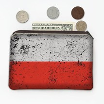 Poland : Gift Coin Purse Flag Retro Artistic Polish Expat Country - £7.91 GBP