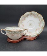Antique c.1893-1930 Haviland Limoges Bouillon Cup &amp; Saucer Schleiger #271A - $67.68 CAD