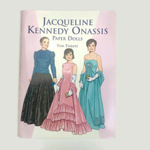 Jacqueline Kennedy Onassis Paper Dolls Tom Tierney 1999 Book Full Color Uncut - £9.75 GBP