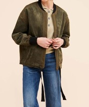 MSRP $89 Current Air Olive Mossy Bomber Jacket Olive Size Medium NWOT - $19.95