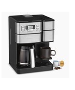 SS-16 Cuisinart Coffee Center 2-in-1 Coffeemaker, 12-Cup Glass Carafe, A... - £94.03 GBP