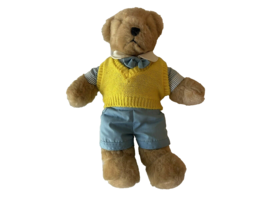 Carousel by Guy Preppie Teddy Bear Plush Toy 1983 Boy Stuffed Animal Vin... - £18.79 GBP