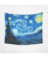 Starry Night Van Gogh Wall Tapestry - $50.25 CAD