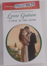a deal at the altar by lynne graham harlequin paperback good novel - £4.65 GBP