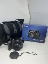 Canon PowerShot S3 IS 6MP Digital Camera  12x Zoom  Flip Screen Tested - £60.74 GBP