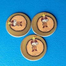 Agricola Board Game 3 Claim Markers Replacement Game Piece - $3.16