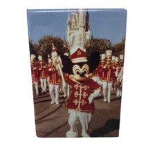 VTG Disney ATA-BOY Disneyland Mickey Mouse Parade Band Fridge Magnet 3&quot; - $18.21