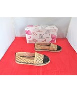 INC Corvina Capped-Toe Woven Espadrille Flats $79 US Size - Natural Raff... - $40.60 CAD