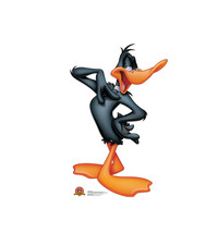 Daffy Duck Looney Tunes CARDBOARD CUTOUT Standup Standee Poster Life Size - £32.46 GBP
