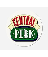 FRIENDS TV Show Central Perk Round Premium Promo Coaster set of 2 - £5.34 GBP