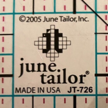 June Tailor Square Quilting Ruler-4.5&quot;X4.5&quot; JT-726 - 2005 - $7.25