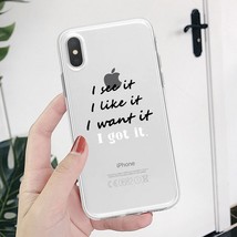 Funny 7Ring Print Soft Transparent Case for IPhone 11 Pro Max X XS MAX XR 8 7 6  - £6.74 GBP