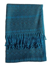 Alpakaandmore, Throw Blanket Peruvian Alpaca Wool 67 X 51.20 (170 X 130 ... - £129.13 GBP