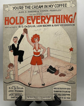 Music Sheet Vintage Your the Cream in My Coffee Hold Everything 1928 - £5.31 GBP