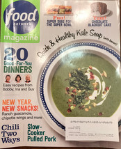 Vintage Jan/Feb 2015 Food Network Magazine ~ Quick &amp; Healthy Kale Soup Issue ~ - £7.03 GBP