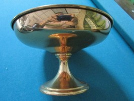 Copper Candy Dish Footed Bowl 4 X 7&quot; - £35.04 GBP