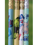 Vintage pencil lot Wonder Woman Incredible Hulk E.T. Spider Man Marvel 1... - $612.43 MXN
