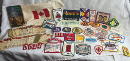 Lot Of Boys Scouts Of American / Canada BSA/BSC Patches Book Cards &amp; Neckerchief - £55.78 GBP