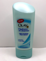 Olay Hydrate &amp; Cleanse Night Nourishing Cream Cleanser - 6.7 oz - £19.65 GBP