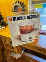 Black and Decker flavor center steamer plus HS89 - £156.47 GBP