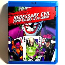 Necessary Evil: Super-Villains of DC Comics (Blu-ray Disc, 2013) Like New ! - £4.62 GBP